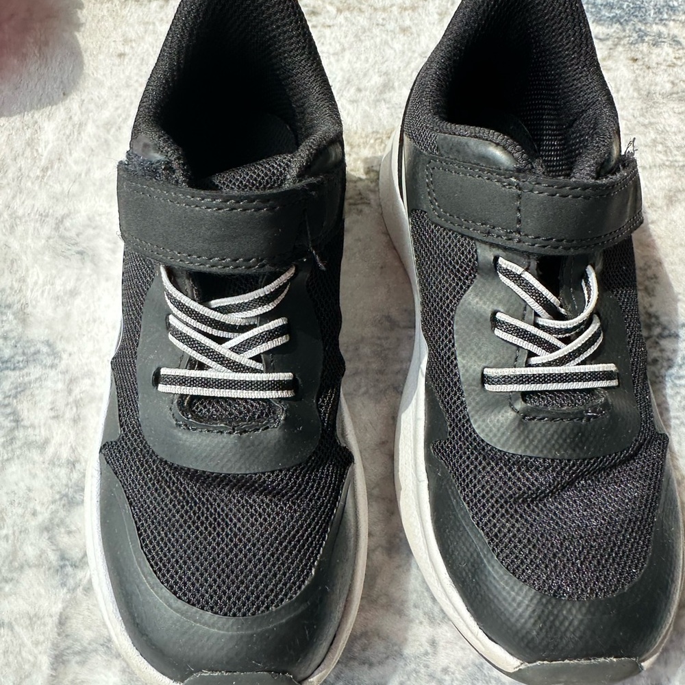 Kids Black Sneakers